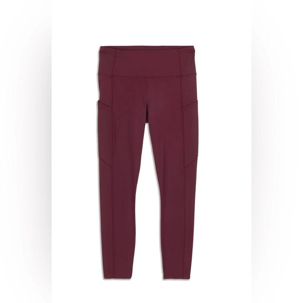 Lululemon Fast and Free High-Rise Garnet Tight Size 4